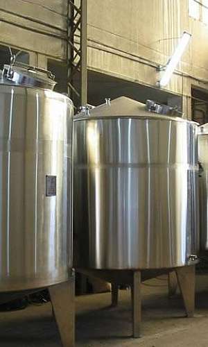 Tanques Industriais em Aço Inox Tanques Industriais em Aço Inox